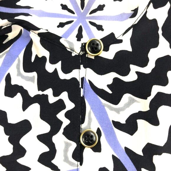 Yumi Kim Silky Draped Tulip Crossover Back Blouse - Picture 6 of 13